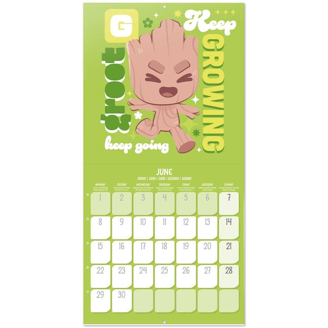 Grupo Marvel I am Groot Kalender 2026