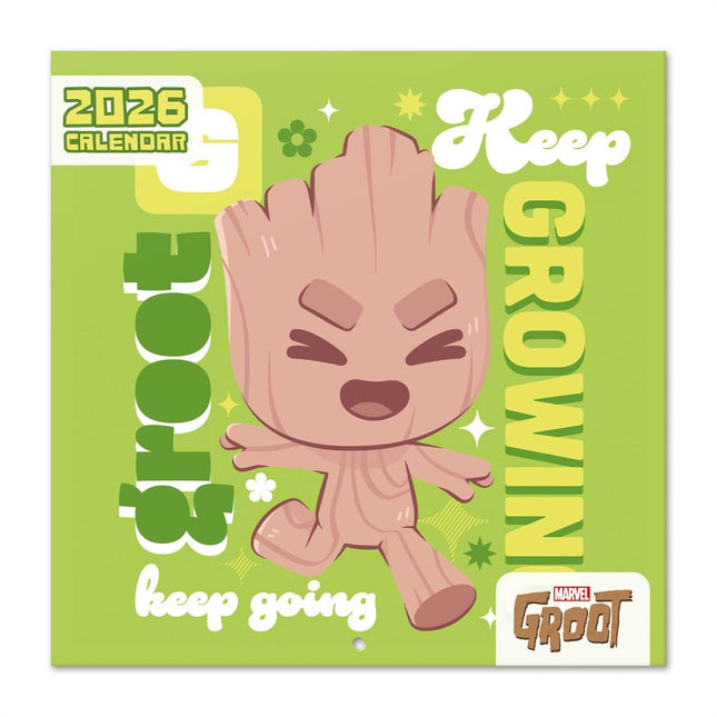 Grupo Marvel I am Groot Kalender 2026