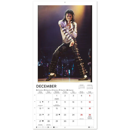 Grupo Michael Jackson Kalender 2027