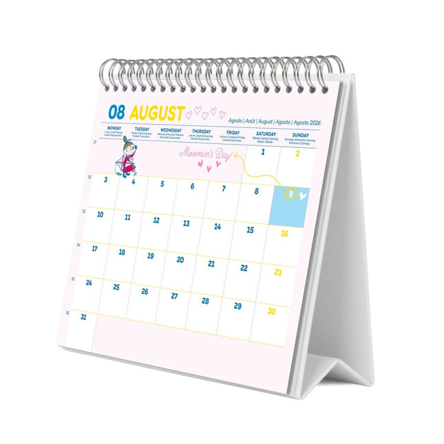 Grupo Moomin Desk Kalender 2026