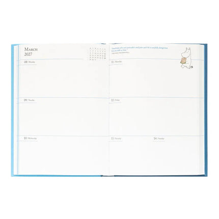 Grupo Moomin Schoolagenda 2026-2027 ( aug 2026 - dec 2027)