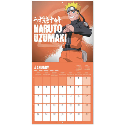 Grupo Naruto Shippuden Kalender 2027