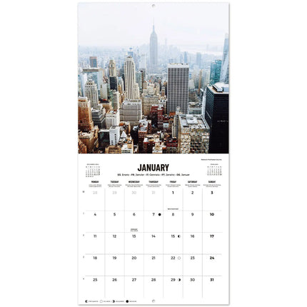Grupo New York Kalender 2027
