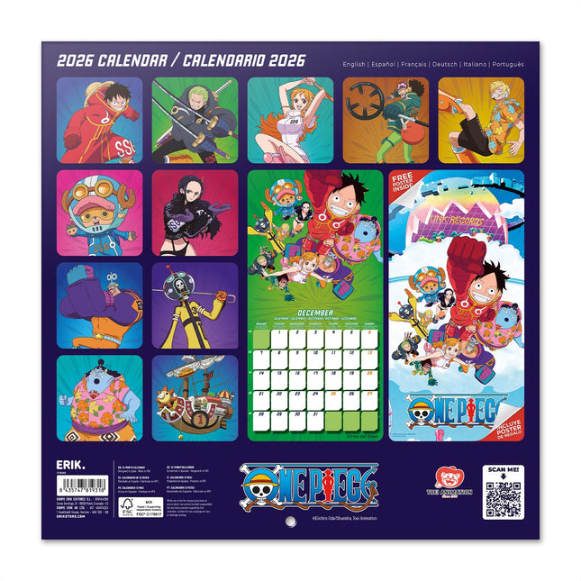 Grupo One Piece Kalender 2026
