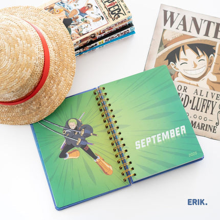 Grupo One Piece School Agenda 2025-2026 ( aug - juli )