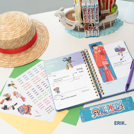 Grupo One Piece School Agenda 2025-2026 ( aug - juli )