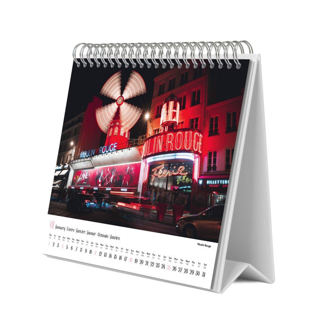 Grupo Parijs Desk Kalender 2026