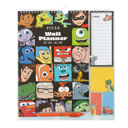 Grupo Pixar 4 persoons Planner 2026