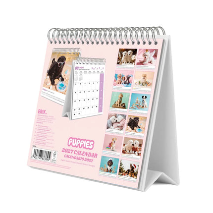 Grupo Puppies Desk Kalender 2027