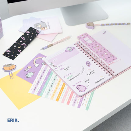Grupo Pusheen School Agenda 2025-2026 ( aug - juli )