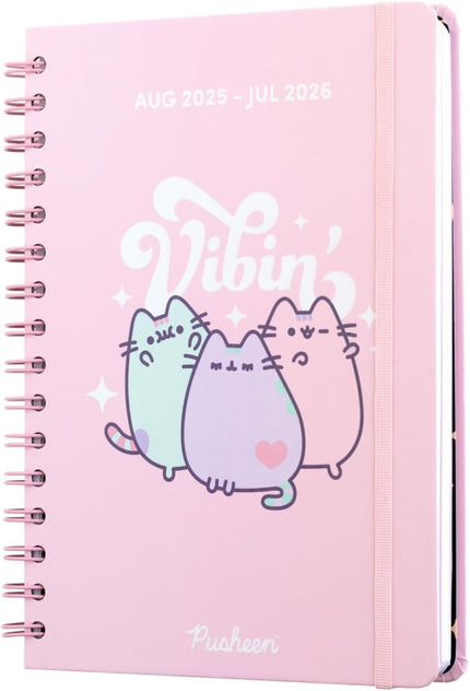 Grupo Pusheen School Agenda 2025-2026 ( aug - juli )