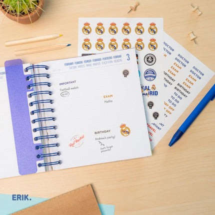 Grupo Real Madrid Dag School Agenda 2025-2026 ( aug - juni )