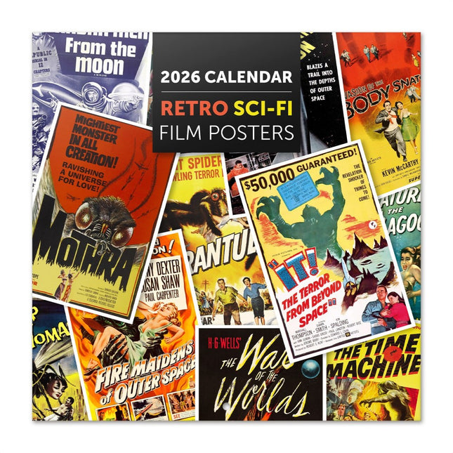 Grupo Retro Sci-fi Kalender 2026