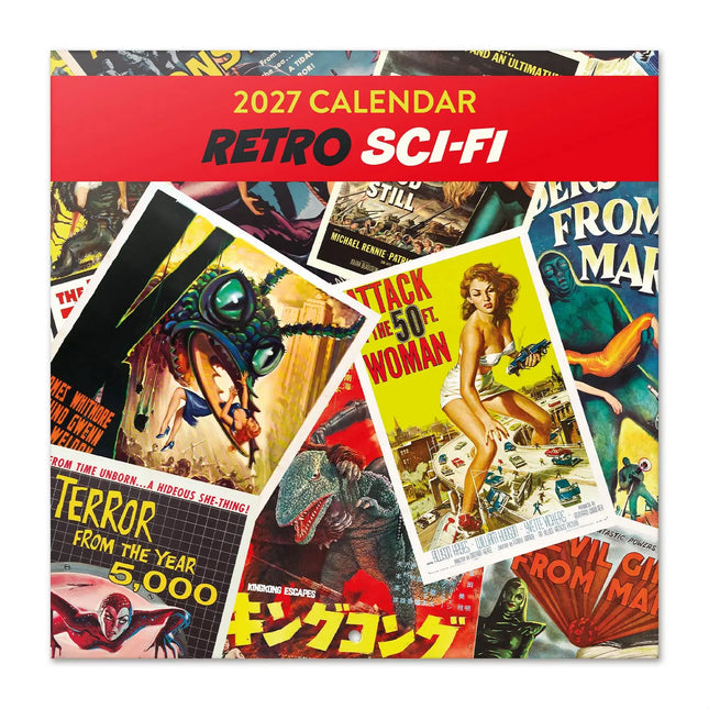 Grupo Retro Sci-fi Kalender 2027