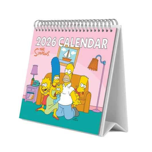 Grupo Simpsons Desk Kalender 2026
