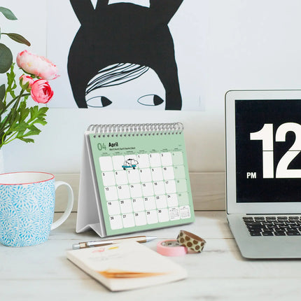 Grupo Snoopy Desk Kalender 2027