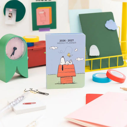 Grupo Snoopy Pocket Schoolagenda 2026 - 2027