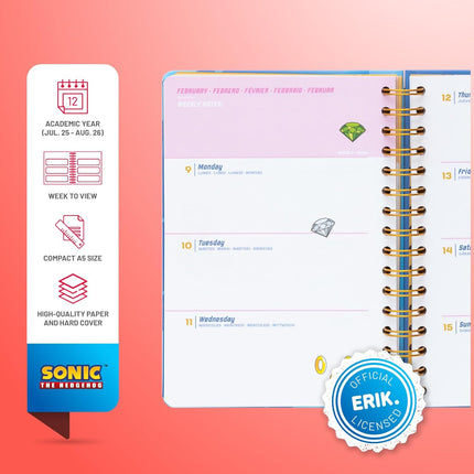 Grupo Sonic School Agenda 2025-2026 ( aug - juli )