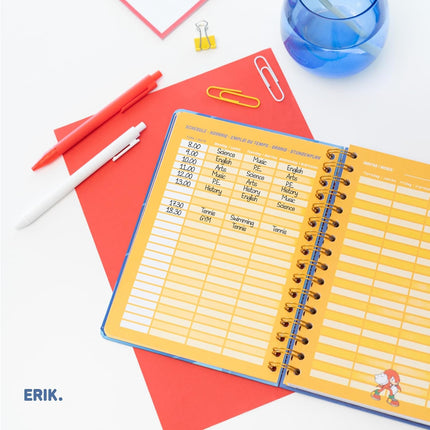 Grupo Sonic School Agenda 2025-2026 ( aug - juli )