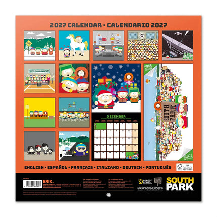Grupo South Park Kalender 2027