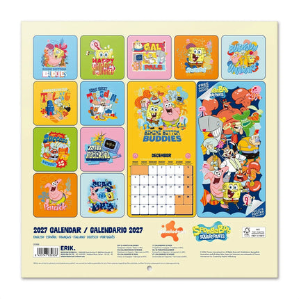 Grupo Spongebob Squarepants Kalender 2027