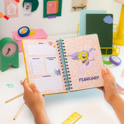 Grupo Spongebob Squarepants School Agenda 2026-2027