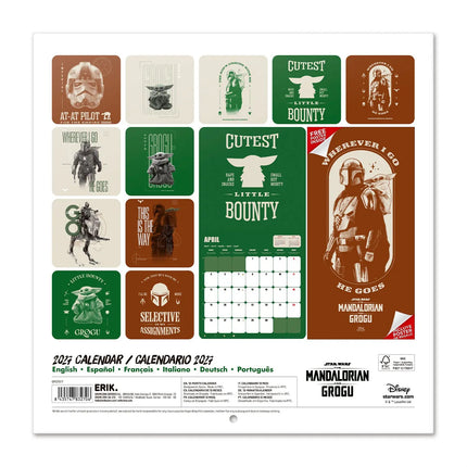 Grupo Star Wars Mandalorian Kalender 2027
