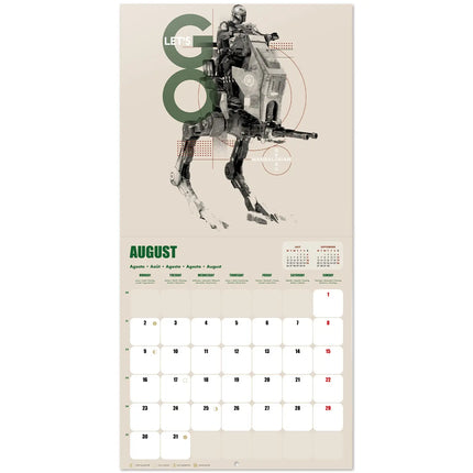 Grupo Star Wars Mandalorian Kalender 2027