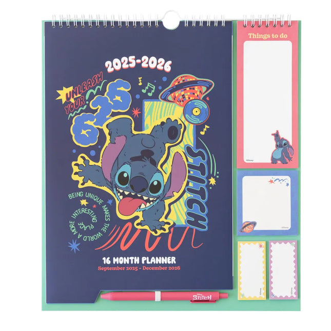 Grupo Stitch 4 persoons Planner 2026