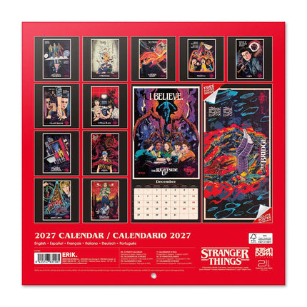 Grupo Stranger Things Kalender 2027