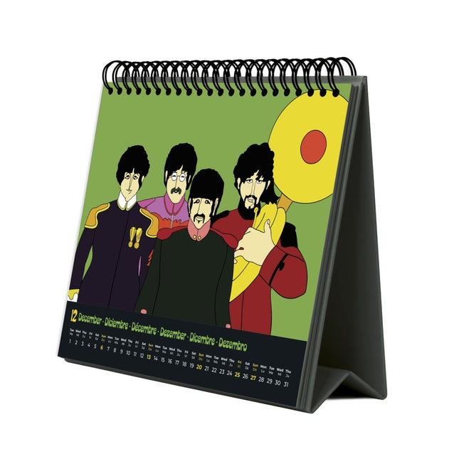 Grupo The Beatles Desk Kalender 2026