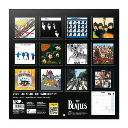 Grupo The Beatles Kalender 2026