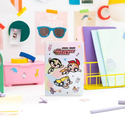 Grupo The Powerpuff Girls Pocket Schoolagenda 2026 - 2027