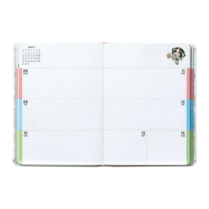 Grupo The Powerpuff Girls Pocket Schoolagenda 2026 - 2027