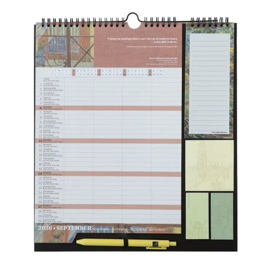Grupo van Gogh Museum 4 persoons Planner 2026