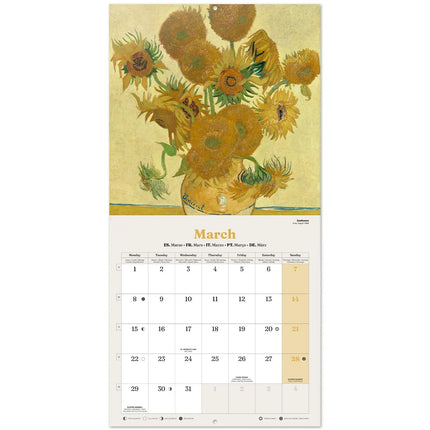 Grupo Vincent van Gogh Kalender 2027