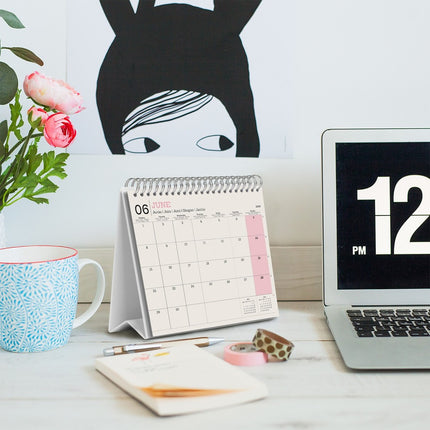 Grupo Vintage Bloemen Desk Kalender 2026