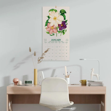 Grupo Vintage Bloemen Kalender 2027