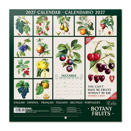 Grupo Vintage Fruit Kalender 2027