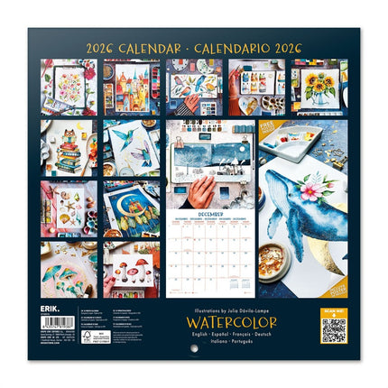 Grupo Watercolor Kalender 2026