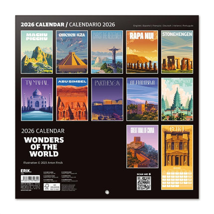 Grupo Wereld Wonderen Kalender 2026