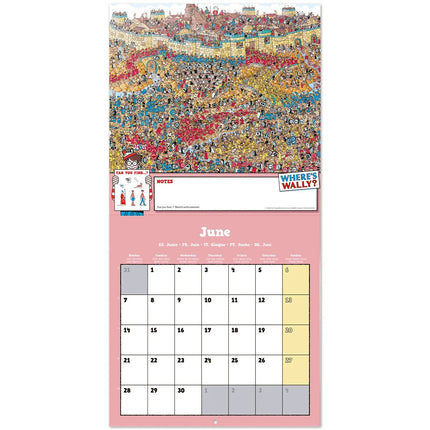 Grupo Where's Wally Kalender 2027