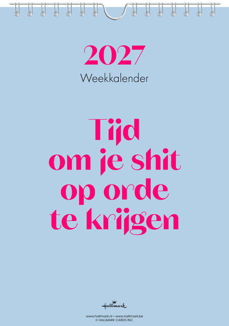 Hallmark Hallmark Weekkalender 2027 &C