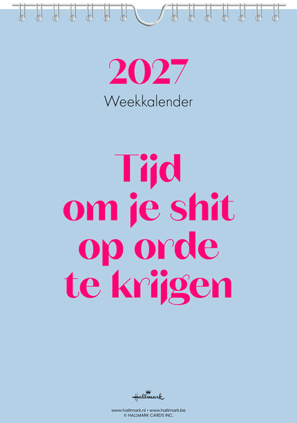 Hallmark Hallmark Weekkalender 2027 &C