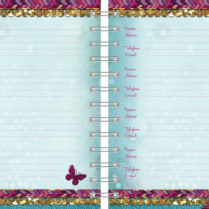 Hallmark Lamystique Adresboek