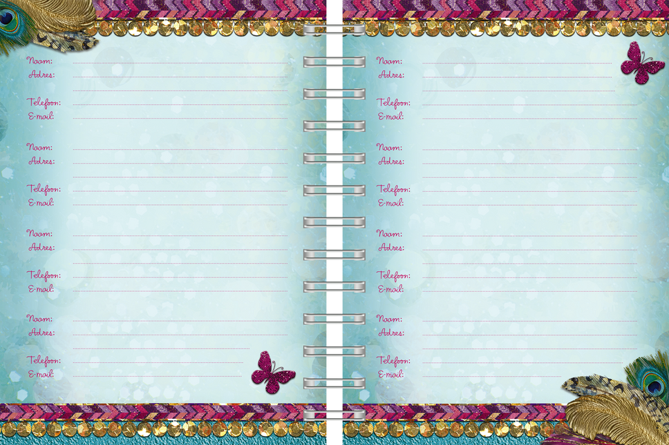 Hallmark Lamystique Adresboek