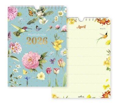 Hallmark Marjolein Bastin Weekkalender 2027 Blauw