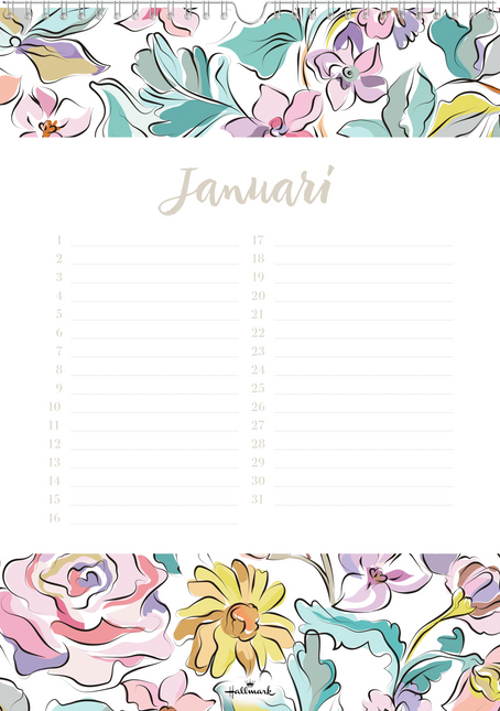 Hallmark Turnowsky Verjaardagskalender