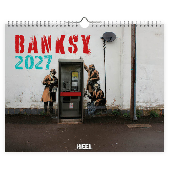 HEEL Banksy Kalender Groot 2027
