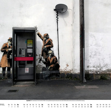 HEEL Banksy Kalender Groot 2027
